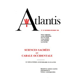 Revue Atlantis N°347 / 1986 / Sciences sacrées et Cabale occidentale / REIMPRESSION