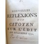 Divers | Parlemens - assemblage de 24 pamphlets du XVIIIe en un vol. autour de la réforme Maupeou.
