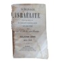 Almanach israélite donnant la concordance des calendriers solaire et lunaire...