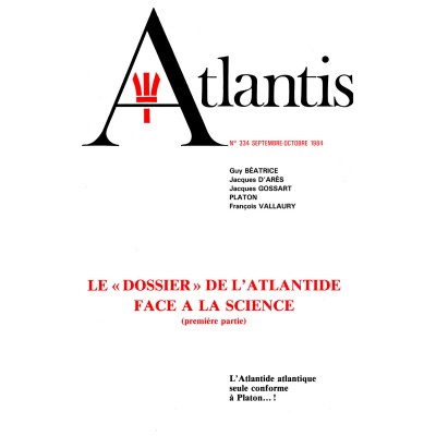 Revue Atlantis N°334 / 1984 / Le dossier de l’Atlantide face à la science - I / ORIGINAL