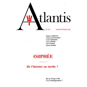 Revue Atlantis N°318 / 1982 / Orphée / ORIGINAL