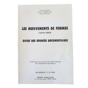 Mouvements de femmes : (1919-1940) : guide des sources documentaires...
