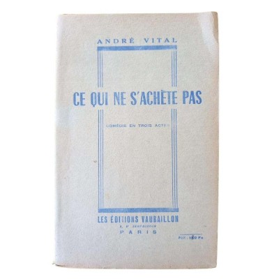 Ce qui ne s'achète pas 