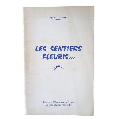 Les Sentiers fleuris - Envoi de l'auteur