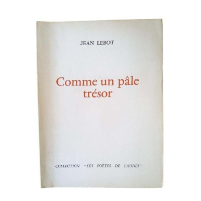 Comme un pâle trésor -  Evoi de l'auteur