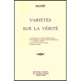 René KOPP - Variétés sur la vérité