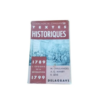 Textes historiques 
