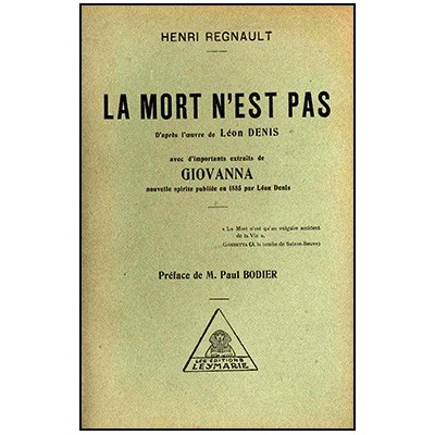 Henri Regnault - La mort n'est pas