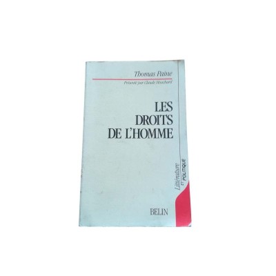Les Droits de l'homme - présenté par Claude Mouchard