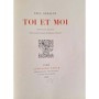 Géraldy, Paul | Toi et moi.( Nouvelle édition: 9ème )