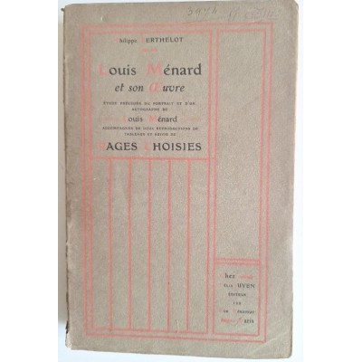 Louis Ménard et son oeuvre