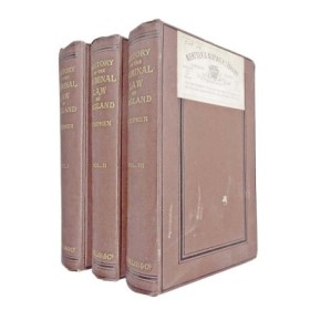 A History of the criminal law of England