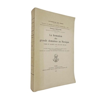 La formation des grands domaines au Mexique : terre et société aux XVIe-XVIIe siècles