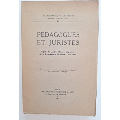 Pédagogues et juristes