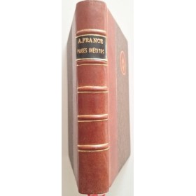 Dernières pages inédites d'Anatole France / publiées par Michel Corday