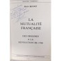 Bennet, Jean | La Mutualité française : des origines à la révolution de 1789
