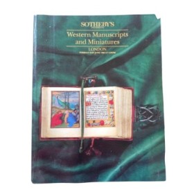 Western Manuscripts and Miniatures : auction in London