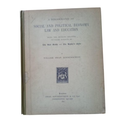 A bibliography of Social and political economy law and education