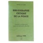 Bibliographie critique de la police : complément à la deuxième édition englobant les addenda 1993