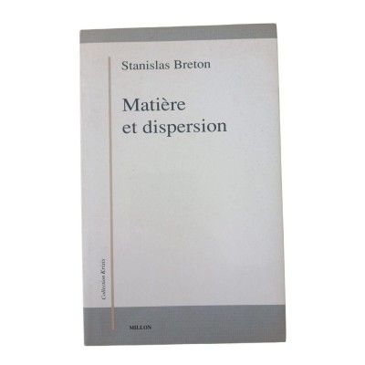 Matière et dispersion