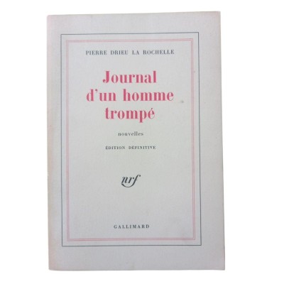 Journal d'un homme trompé