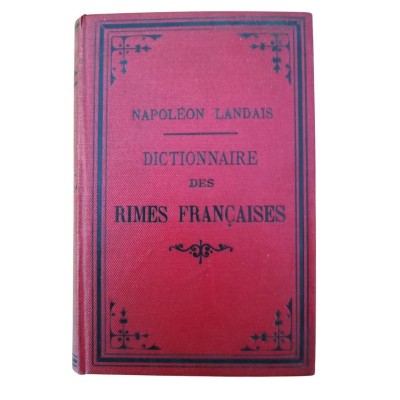 Dictionnaire des rimes françaises