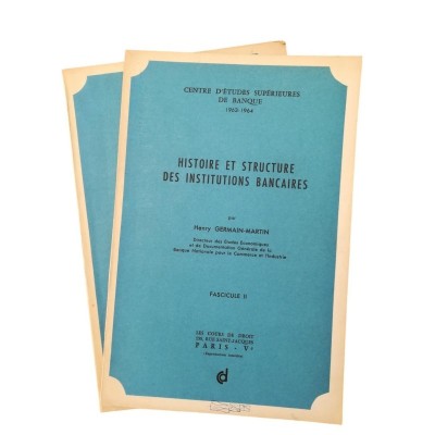 Histoire et structure des institutions bancaires