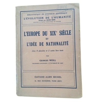 L'Europe du XIXe siècle et l'idée de nationalité