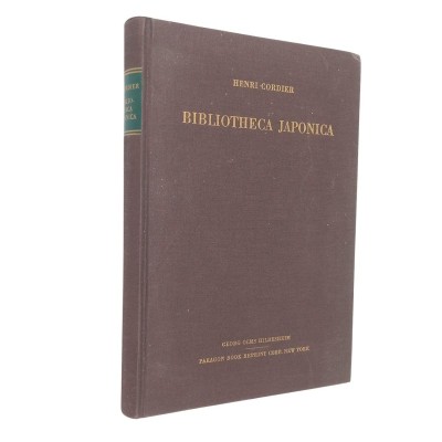 Bibliotheca japonica : dictionnaire bibliographique des ouvrages relatifs à l'empire japonais...