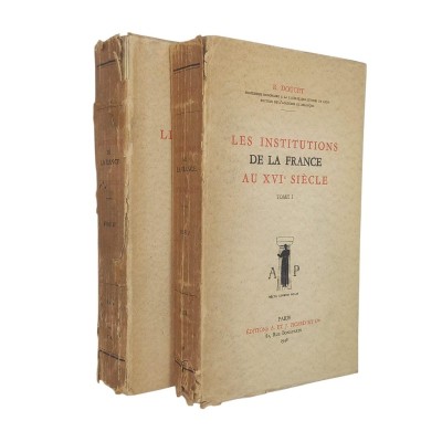 Les institutions de la France au XVIe siècle / R. Doucet