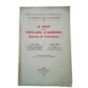 Le Droit des États-Unis d'Amérique