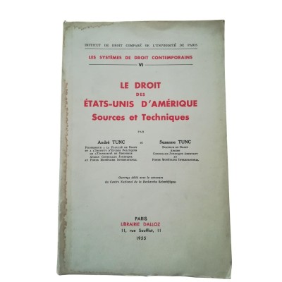 Le Droit des États-Unis d'Amérique