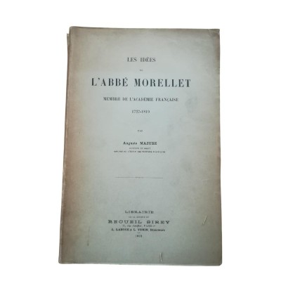 Les Idées de l'abbé Morellet