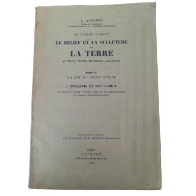 Le relief et la sculpture de la terre 