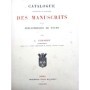 Dorange, Auguste | Catalogue descriptif et raisonné des manuscrits de la bibliothèque de Tours