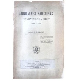 Les annuaires parisiens
