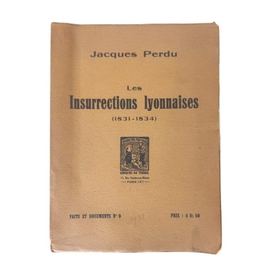Les insurrections lyonnaises