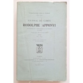 Journal du comte Rodolphe Apponyi -Tome 3 (1835 - 1843)