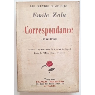 Correspondance (1872-1902)