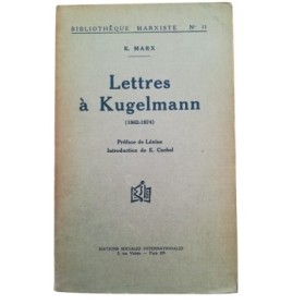 Lettres à Kugelmann : (1862-1874) - introduction de E. Czobel - préface de Lénine