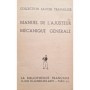 Collectif | Manuel de l'Ajusteur Mécanique Générale