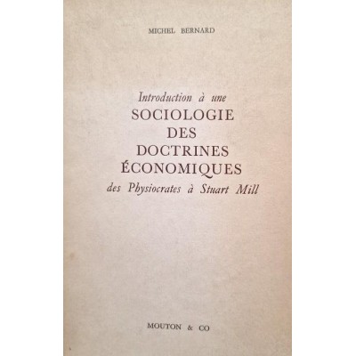 Introduction a une sociologie des doctrines économiques
