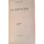 Gide, André | Incidences ( 50e ed)