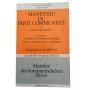 Marx, Karl, Engels, Friedrich | Manifeste du parti communiste / Manifest der kommunistischen Partei. Préfaces du Manifeste. En
