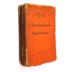 Laskine Edmond. L'Internationale et le pangermanisme