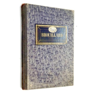 Manuscrit : Cahier des menus quotidiens de l'hôtel des étrangers du 14 juillet au 29 septembre 1898