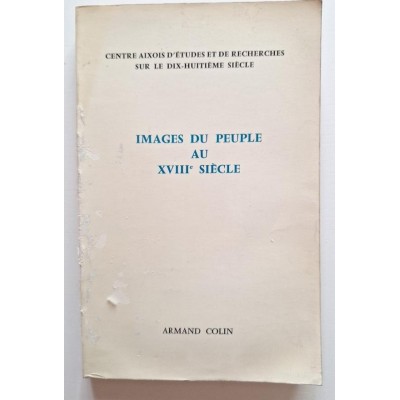 Images du peuple au dix-huitième siècle