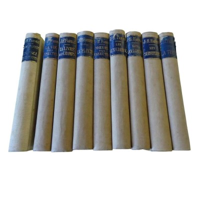 Ensemble de 9 vol. de Fabre