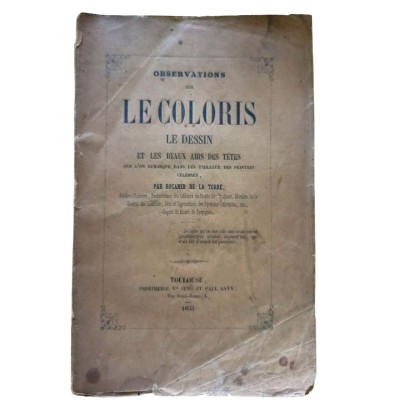 Observations sur le coloris le dessin et les beaux airs des têtes (dans les tableaux célèbres)