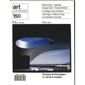 Revue Art Press N°150 - CHRISTIAN DE PORTZAMPARC la cité de la musique - Septembre 1990